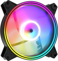 ventilator volcano apex 120 argb reverse 120 mm crni