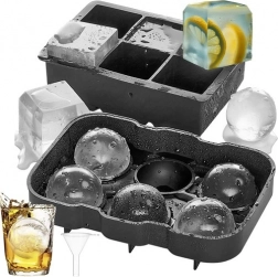 Silikonski kalupi 2u1 za kocke i kugle leda RUHHY