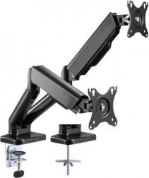 Stalak za dva monitora s plinskom oprugom