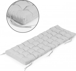 Jastučić za vrtno ležaljku i naslonjač, sivi 145 × 52 cm MODERNHOME