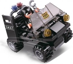 Sluban Policija 4u1 SWAT četverokotač građevni set