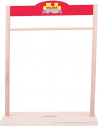 Drveni vješalica za lutkine haljine Bigjigs