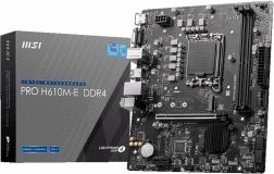 Matična ploča PRO H610M-E s1700 DDR4 HDMI M.2 mATX
