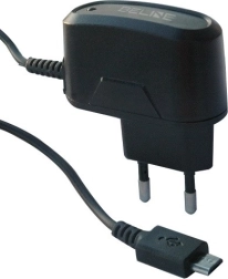 Mrežni punjač micro USB 1 A crni