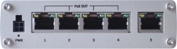 Industrijski ne-upravljivi gigabitni switch TELTONIKA s PoE+, 5 portova (4× PoE+)