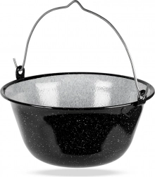 Viseći emajlirani mađarski kotlić 9,5 l