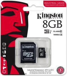 Industrijska microSD kartica 8 GB UHS‑I Class 10 KINGSTON