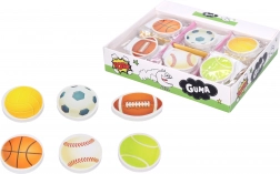 Gumica za brisanje sa sportskim motivom