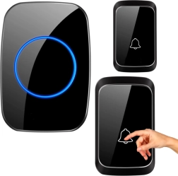 Bežično vodootporno zvono, 25 melodija, 3 razine glasnoće