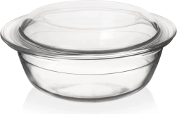 Stakeno vatrostalno posuđe s poklopcem 1,5 l