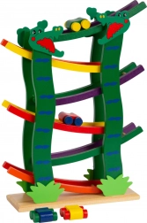 Drvena trkaća staza krokodil small foot