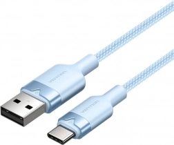 USB kabel 2.0 USB‑A na USB‑C 1 m 3 A plavi Vention
