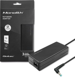 Napajanje adapter za HP 65 W, 19,5 V, 3,33 A, priključak 4,5 × 3,0 mm Slim – Qoltec