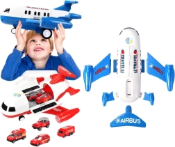 Putnički avion s autićima – crveni