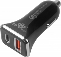 Auto punjač USB‑A + USB‑C s brzinskim punjenjem
