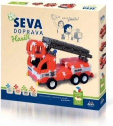 Seva Doprava – vatrogasci, građevni set 545 dijelova