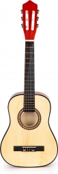 Dječja akustična gitara ECOTOYS, 6 žica, drvena