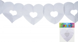 Vijenci bijeli srca 3 m