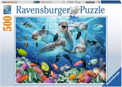 Puzzle 500 dijelova – dupini RAVENSBURGER