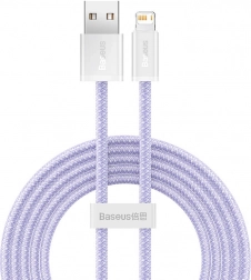 USB–Lightning kabel BASEUS Dynamic 2, 2 m, 2,4 A, ljubičasti