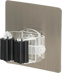 Samoljepljivi držač za mop i metlu s profiliranim valjkom