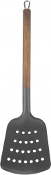 Ažurna termoplastična kuhinjska lopatica WOODEN 34,5 cm