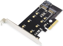 PCIe adapter za M.2 NGFF/NVMe SSD za SATA i NVME