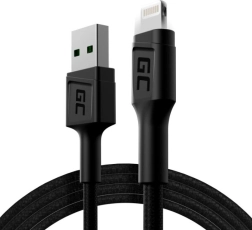 USB Lightning kabel GC Ray 120 cm s LED osvjetljenjem