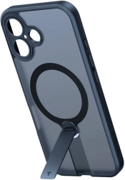 Torras Pstand Spin futrola za iPhone 16 Plus crna