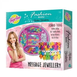 Set za izradu narukvica sa slovima Message Jewellery