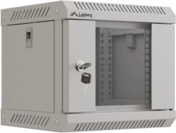 Zidni 10-inčni 4U rack ormar 300x300 sivi