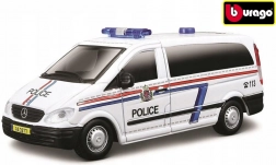 Bburago Mercedes‑Benz Vito policijsko kombi vozilo 1:50