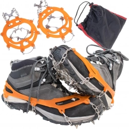 Protuklizna navlaka za cipele s čepovima i lancima