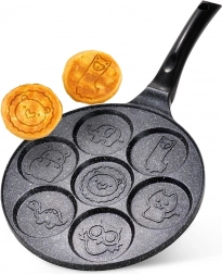 Granitna tava za jaja sa 7 kalupa 26 cm