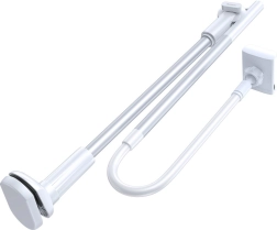 Baseus fleksibilni držač za telefon i tablet s klipom – srebrni