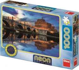 Neonske puzzle Anđeoska tvrđava 1000 dijelova