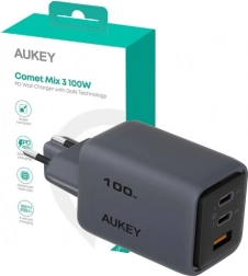 Aukey Brzi Punjač Comet Mix 3 s 3 Ulaza 100W