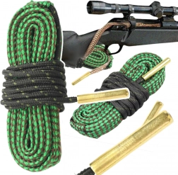 Čistaća uže za cijev s integriranim mesinganim četkicama 5.56/.223/.22