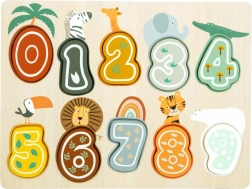 Umetaljka puzzle brojevi Safari small foot