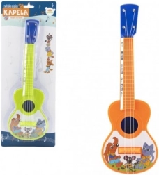 Plastično ukulele sa životinjama 40 cm s trzalicom