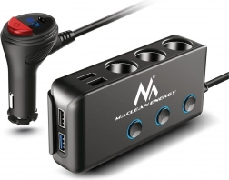 Razdjelni adapter za auto s funkcijom brzog punjenja