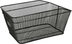 Metalna biciklistička košara za nosač crna 25kg