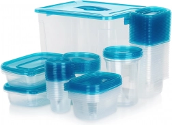 Set plastičnih posuda za hranu s poklopcima 50 kom