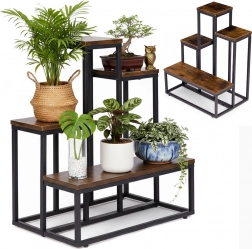 stalak za cvijeće loft s 4 police ModernHome