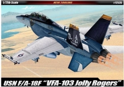 Plastični model zrakoplova F/A-18F USN VF-103 JOLLY ROGERS 1:72