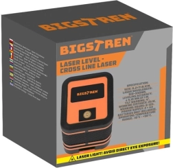 Križni laser BIGSTREN sa zelenom zrakom i futrolom