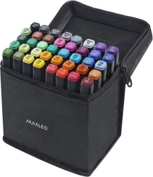 Obostrani markeri – set 40 kom u etuiju