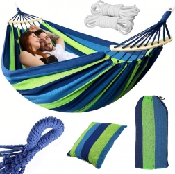 Brazilska dvokrevetna viseća mreža s jastukom