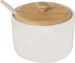 Porculanska posudica za šećer s žličicom WHITELINE 240 ml