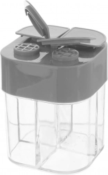 Doza za začine s 4 pregradama i naljepnicama ORION